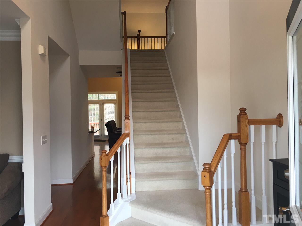 105 Fort Jackson Road Morrisville, NC 27560 - Photo 3 of 18 a view of a staircase