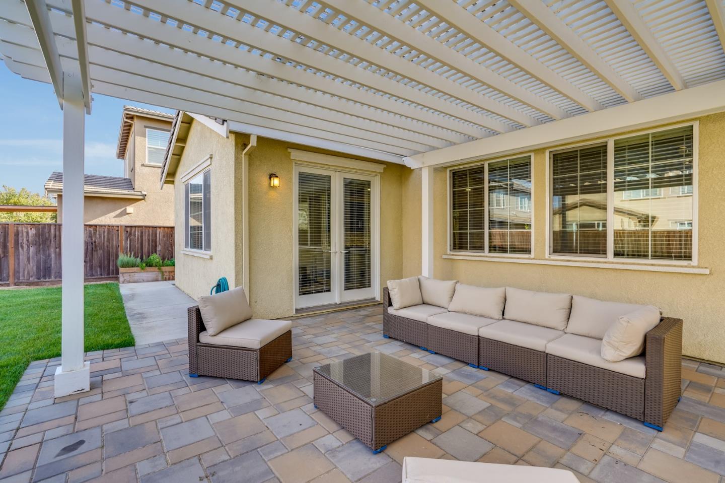 333 Calle Cerro Morgan Hill, CA 95037 - Photo 43 of 45 a balcony with furniture and a garden