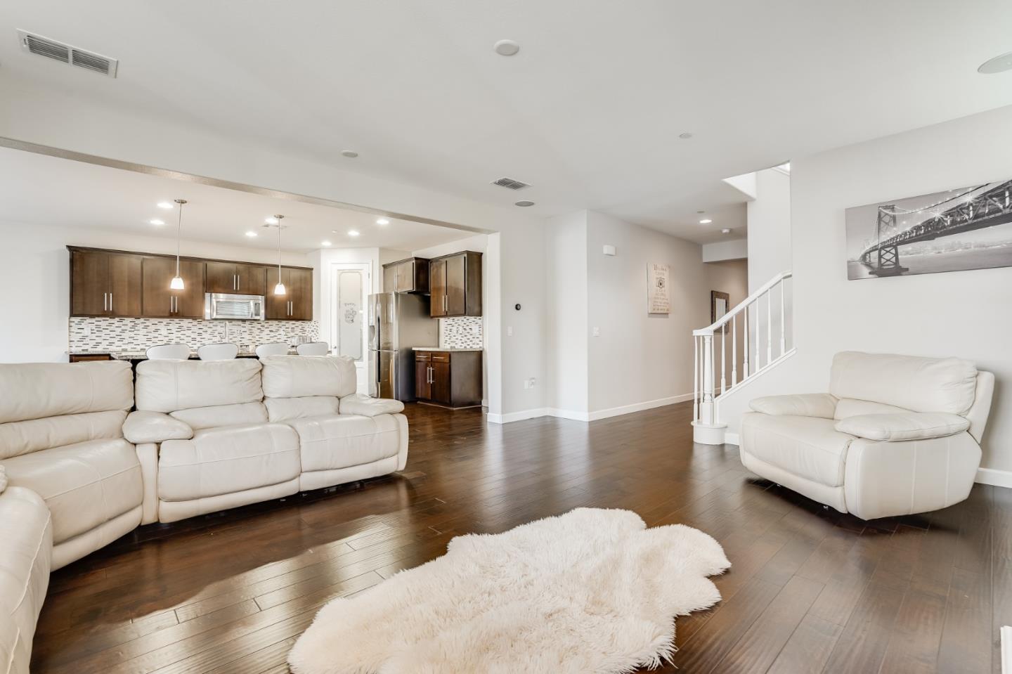 333 Calle Cerro Morgan Hill, CA 95037 - Photo 7 of 45 a living room with furniture and a view of kitchen