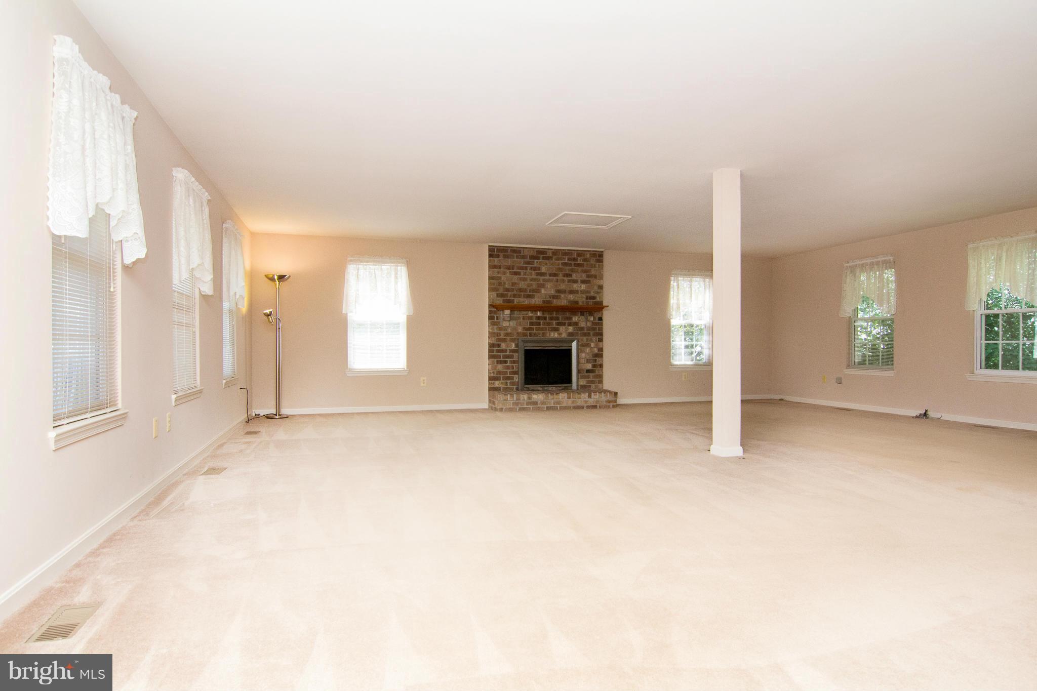 322 Kalorama Road Sykesville, MD 21784 - Photo 10 of 30 HUGE GREAT ROOM with brick fire place
