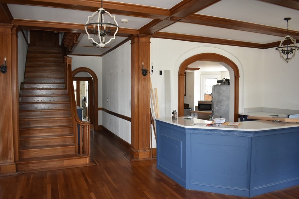 321 North Main Street Fall River, MA 02720 - Photo 11 of 38 a view of entryway with wooden floor
