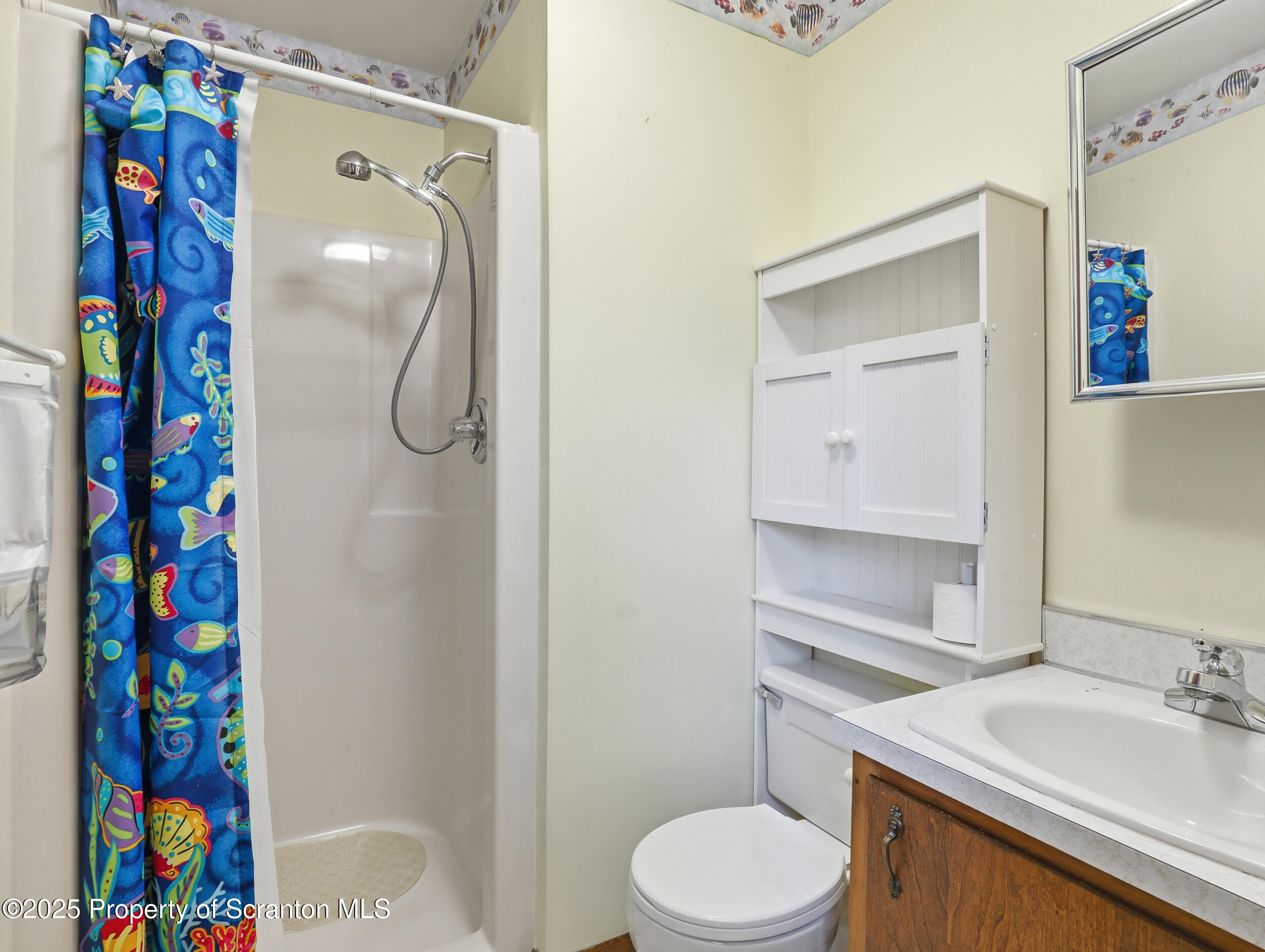 1 Ford Drive Tunkhannock, PA 18657 - Photo 19 of 33 a bathroom with a sink a toilet and shower