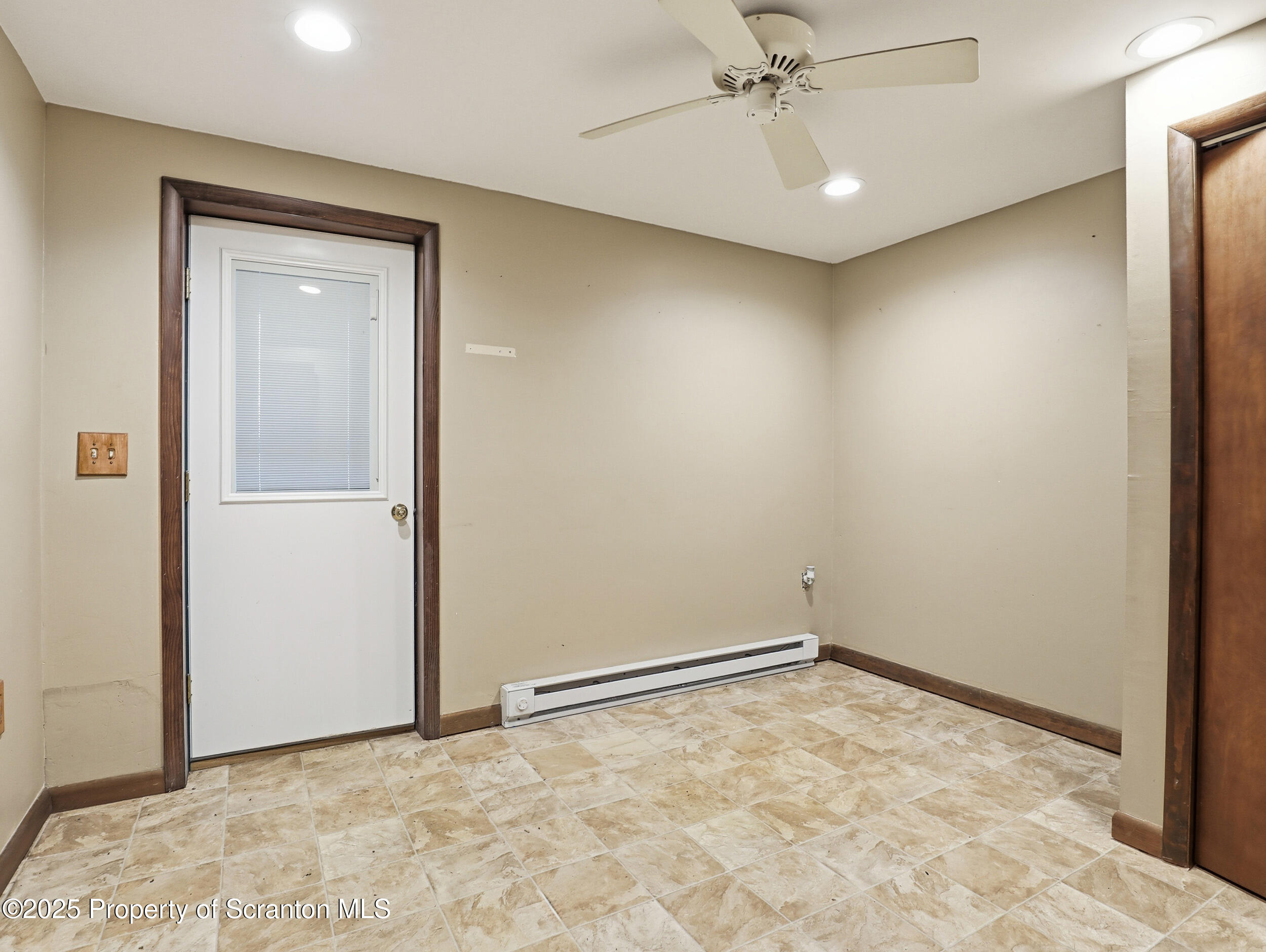 1 Ford Drive Tunkhannock, PA 18657 - Photo 24 of 33 an empty room with a ceiling fan and closet