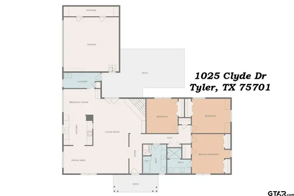 $307,000 | 1025 Clyde Drive, Tyler, TX 75701