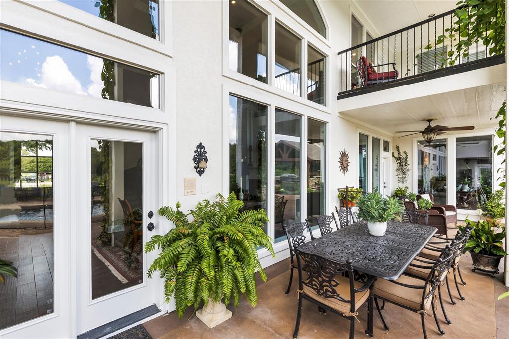 539 Ridge Point Drive Heath, TX 75126 - Photo 22 of 29 a view of a house with backyard and sitting area