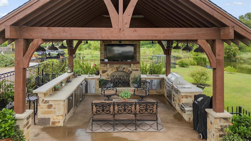 539 Ridge Point Drive Heath, TX 75126 - Photo 25 of 29 a view of an outdoor sitting space