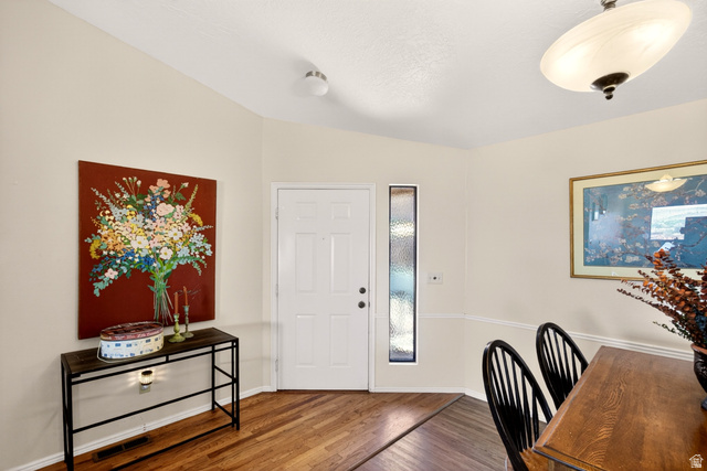 161 West 950 South, Unit Q1 St. George, UT 84770 - Photo 5 of 37 Entrance foyer with wood finished floors and baseboards