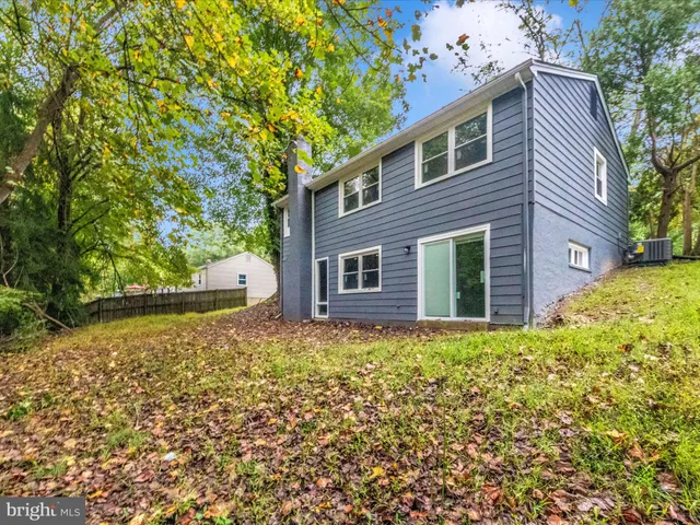 a view of a house with a garden
