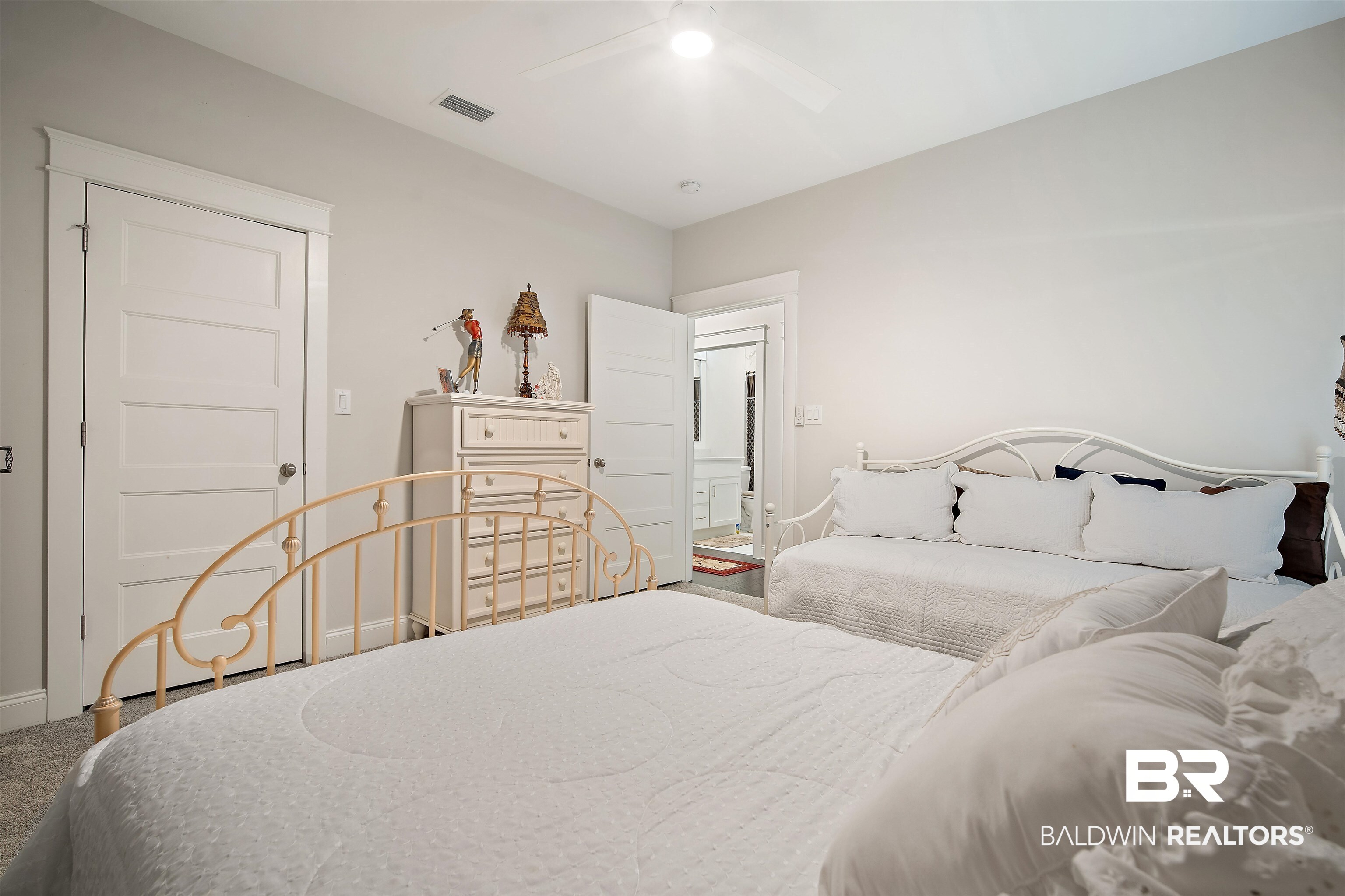 969 Charleston Loop Fairhope, AL 36532 - Photo 24 of 30 Bedroom with carpet floors and ceiling fan
