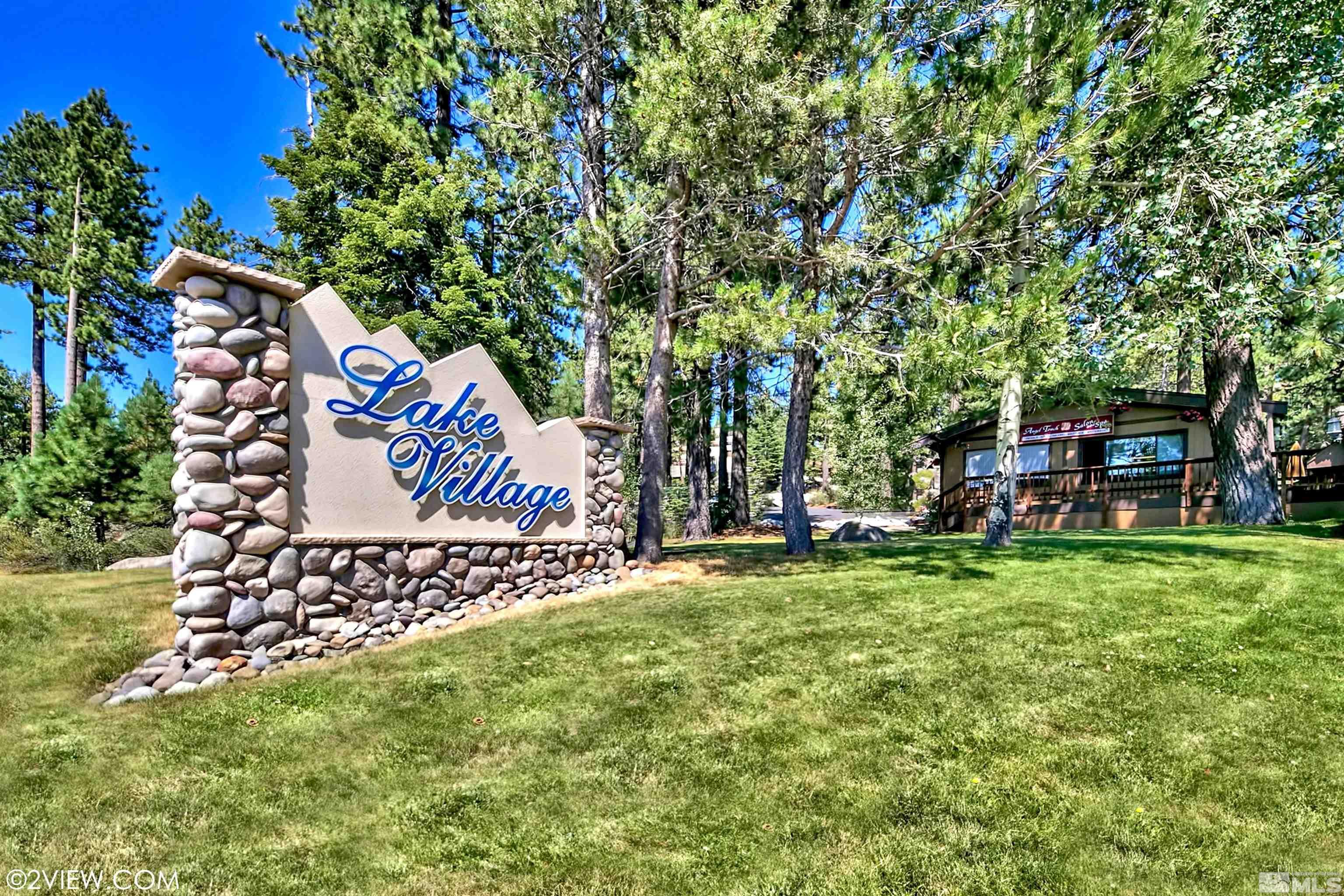 26 Cascade Court Stateline, NV 89449 - Photo 25 of 30 a view of outdoor space with garden and trees