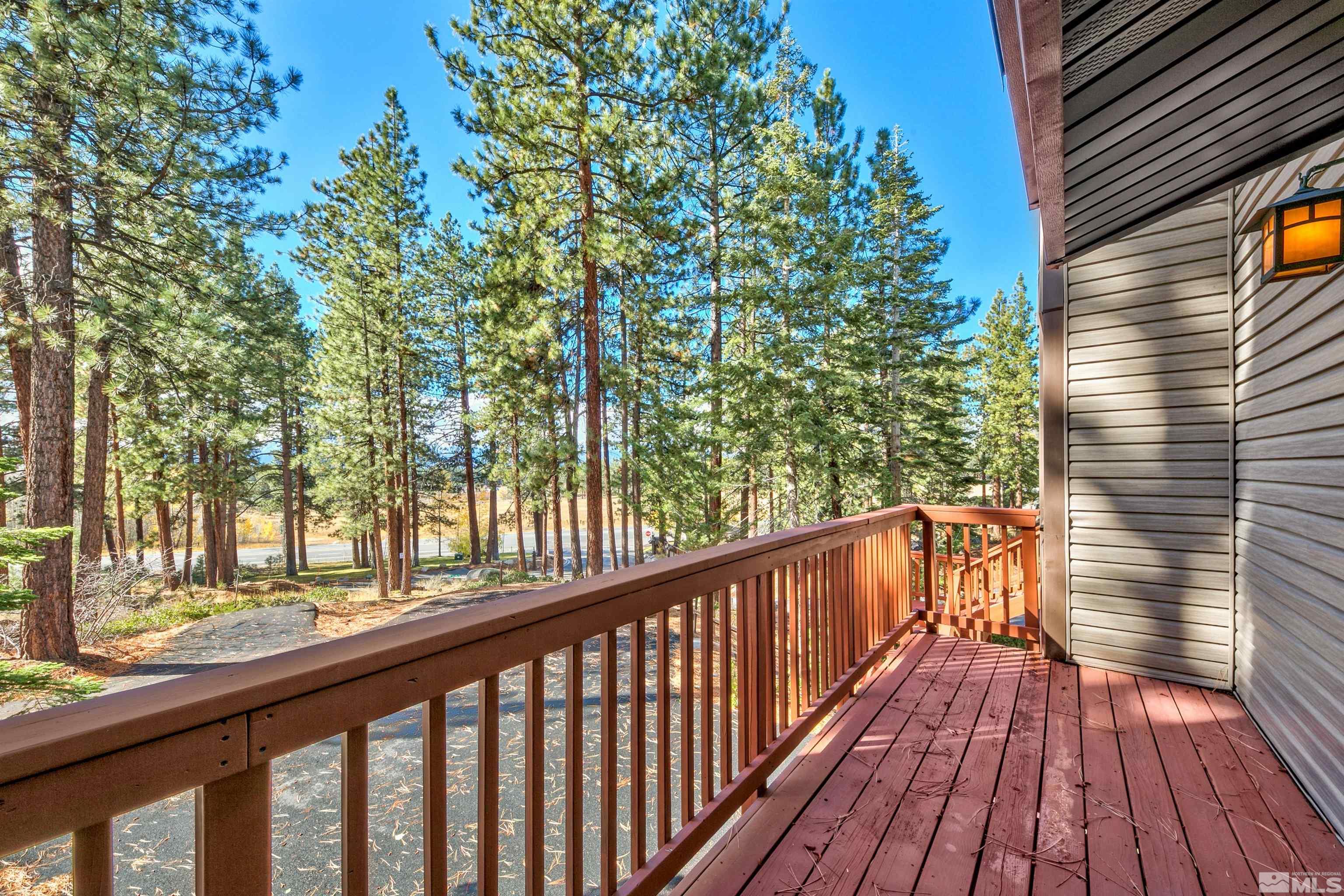 26 Cascade Court Stateline, NV 89449 - Photo 8 of 30 a view of balcony with wooden floor