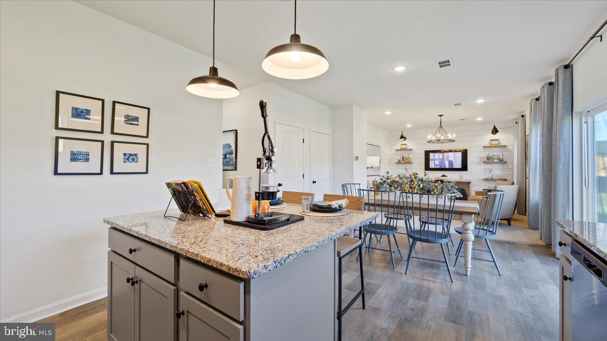 160 Rerdiz Road Hedgesville, WV 25427 - Photo 14 of 28 Kitchen and Great Room of Model Home