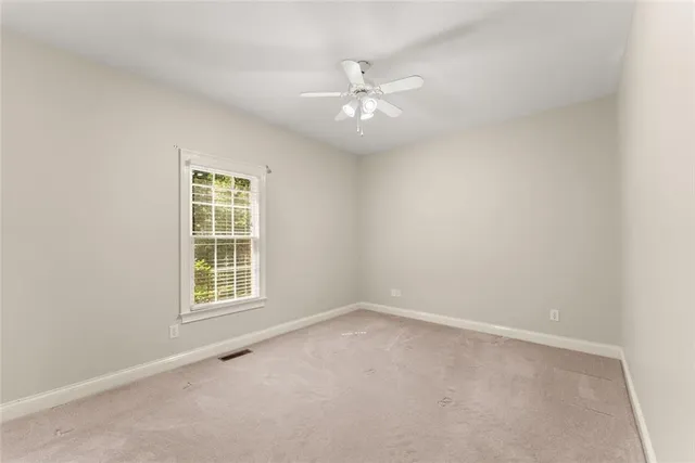 a view of outdoor space with trees