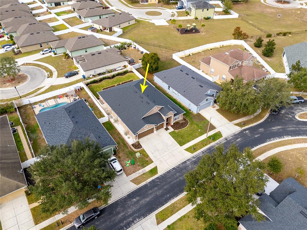 13413 Mandalay Place Spring Hill, FL 34609 - Photo 4 of 46 an aerial view of residential houses with outdoor space