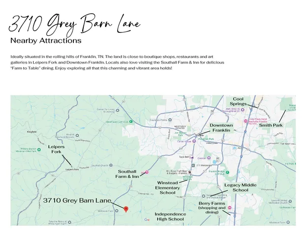 $3,199,000 | 3710 Grey Barn Lane, Franklin, TN 37064