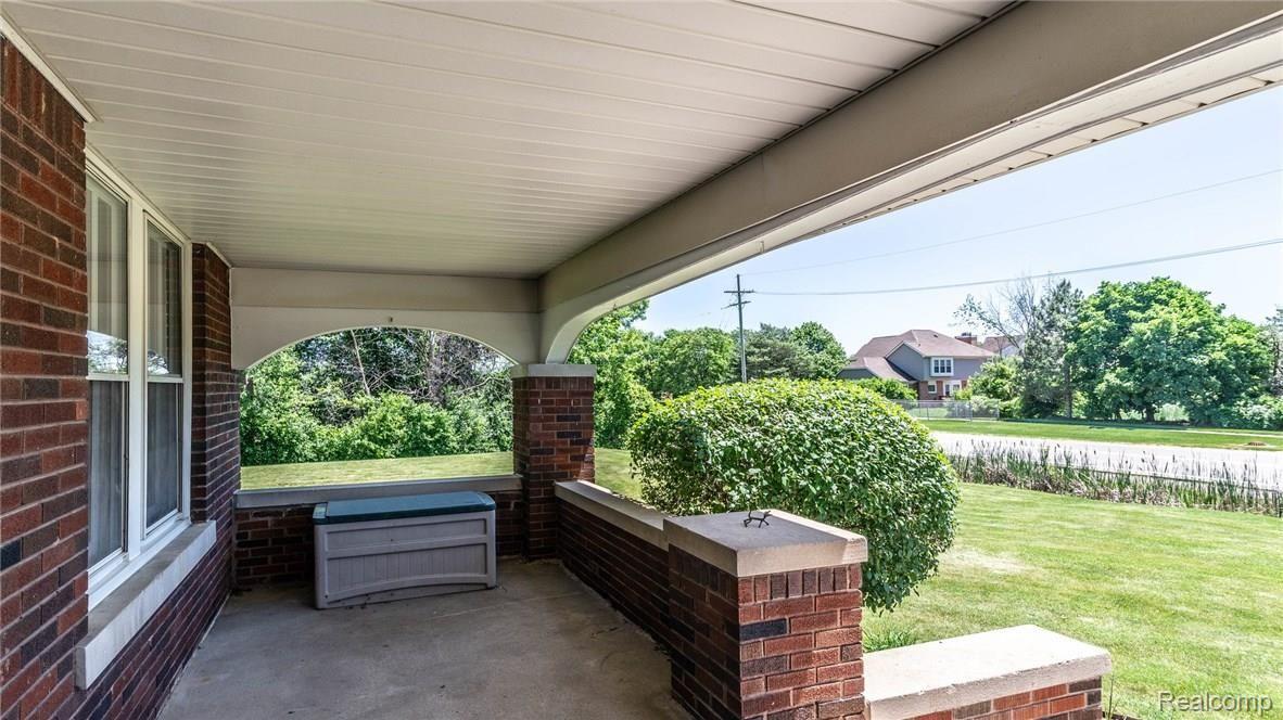 Classic Covered Front Porch
