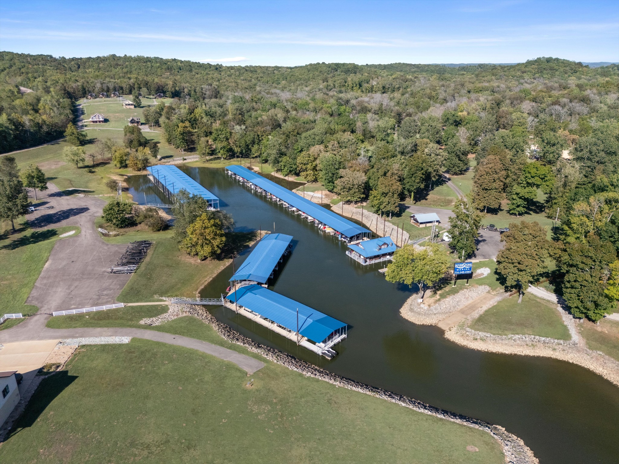 0 Martin Landing Road Bath Springs, TN 38311 - Photo 9 of 14 an aerial view of a house