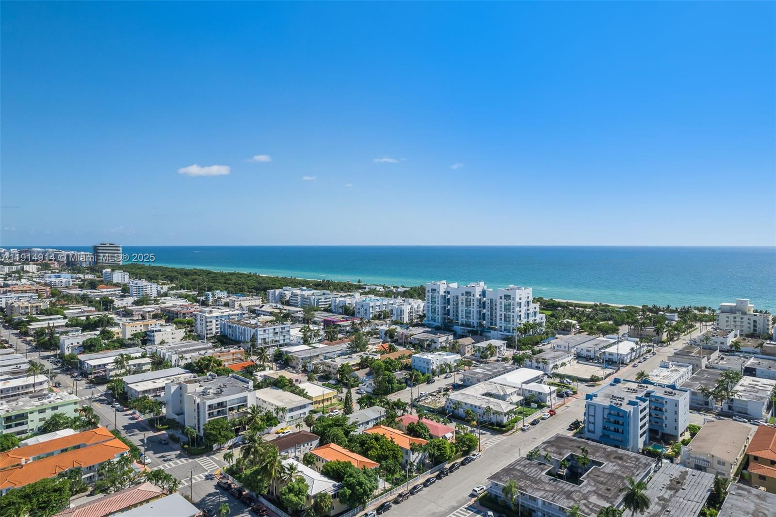 415 75th Street, Unit 1A Miami Beach, FL 33141 - Photo 18 of 19 an aerial view of a city