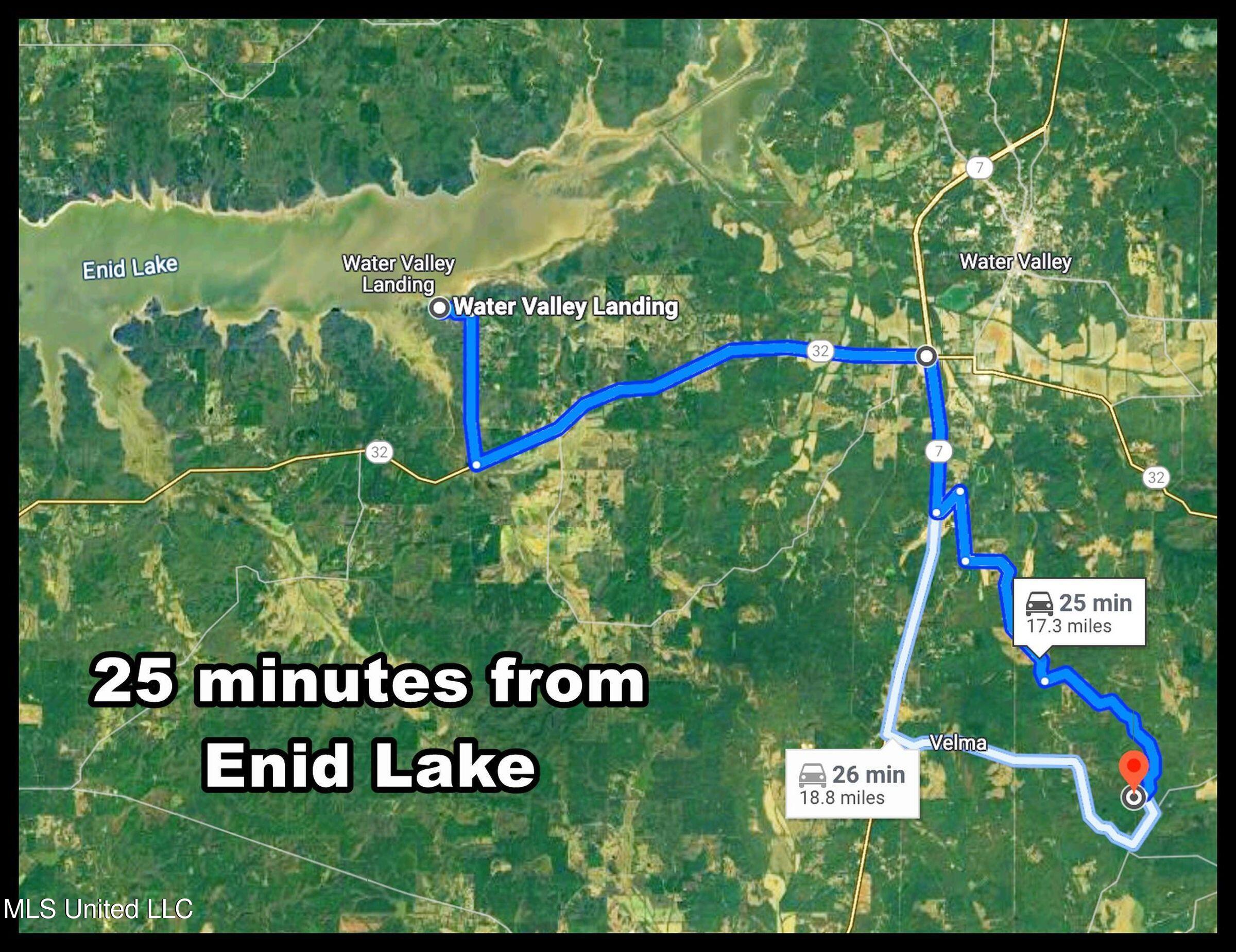 94 - Coleman Road Water Valley, MS 38965 - Photo 7 of 43 2.25 minutes from enid lake