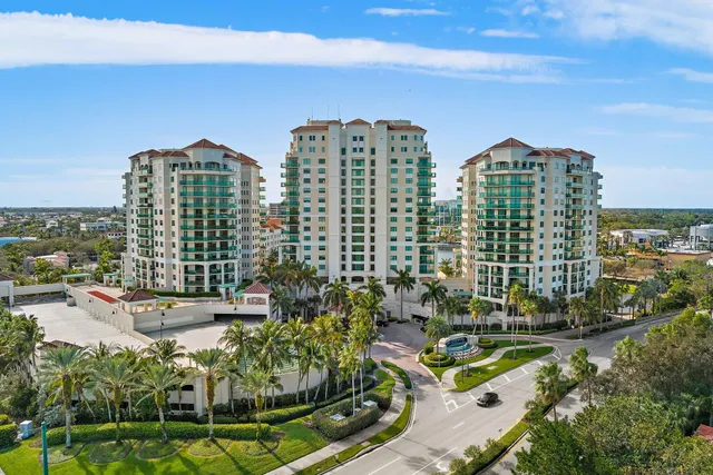 a view of building with outdoor space