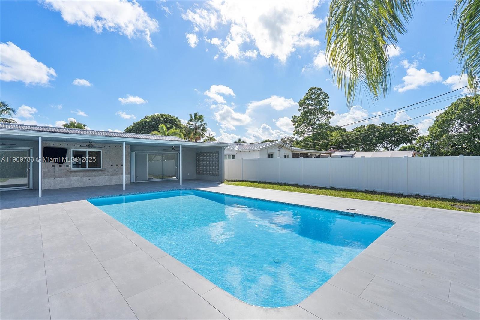 4309 Jackson Street Hollywood, FL 33021 - Photo 38 of 39 a view of swimming pool with an outdoor seating