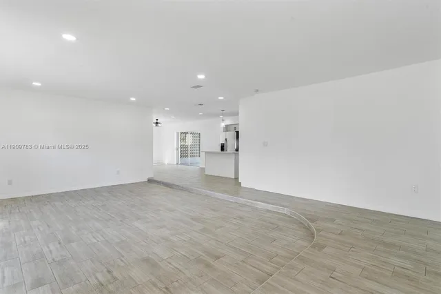 a view of empty room