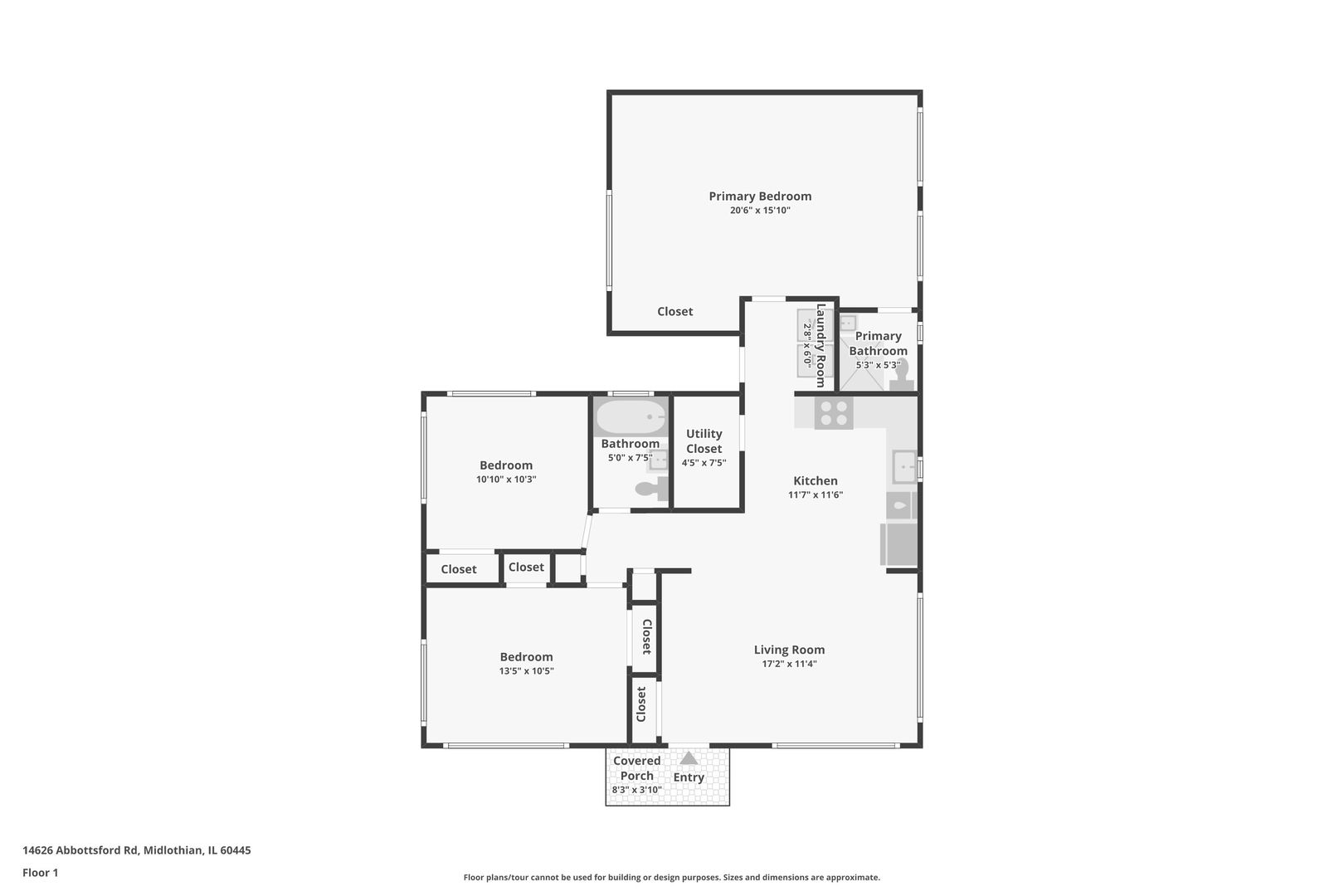 14626 Abbottsford Road Midlothian, IL 60445 - Photo 25 of 25