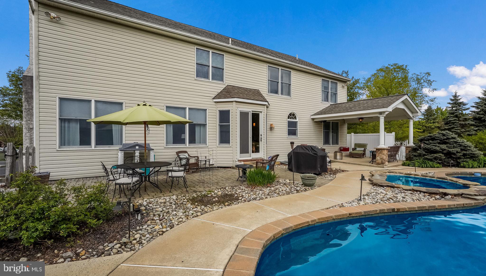 5069 Ryan Road Pipersville, PA 18947 - Photo 42 of 48 Patio with multiple seating areas
