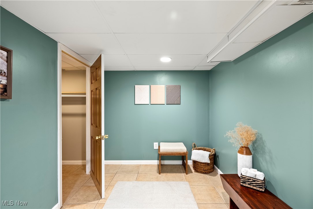5962 Edgewood Road Cleveland, OH 44124 - Photo 23 of 27 basement bathroom is LARGE and includes a large storage closet