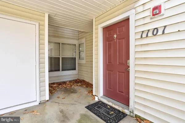 a view of front door of a house