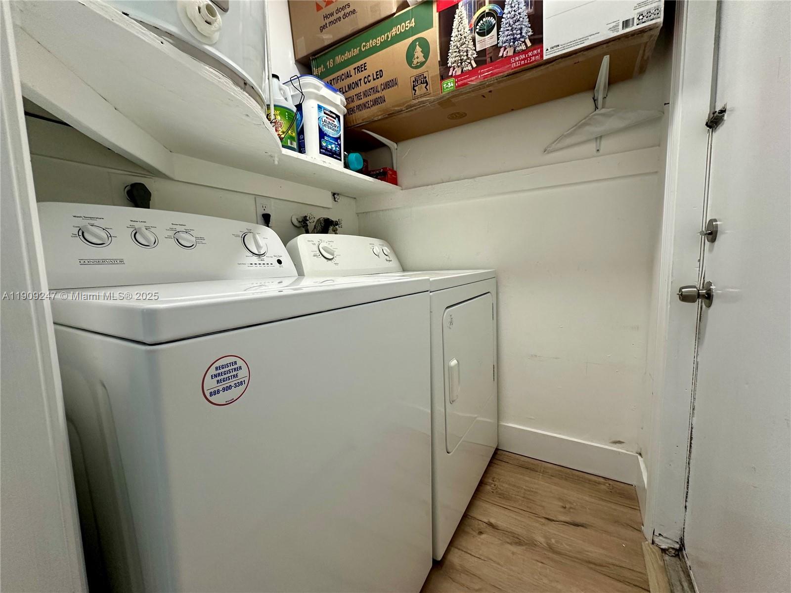 6040 Southwest 35th Street, Unit 2 Miramar, FL 33023 - Photo 13 of 14 a utility room with dryer and washer