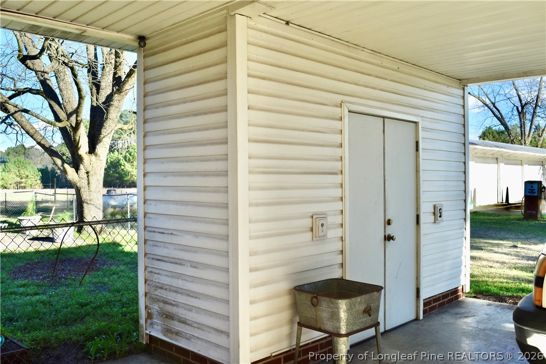 5271 Tobacco Road Orrum, NC 28369 - Photo 38 of 49 a bathroom with a shower and a sink