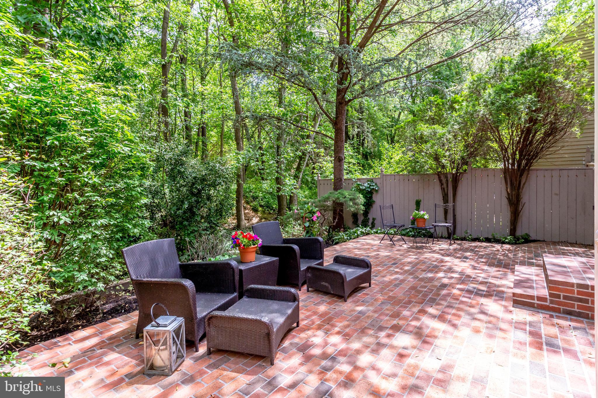 2093 Cobblestone Lane Reston, VA 20191 - Photo 39 of 43 Plenty of entertaining on brick patio