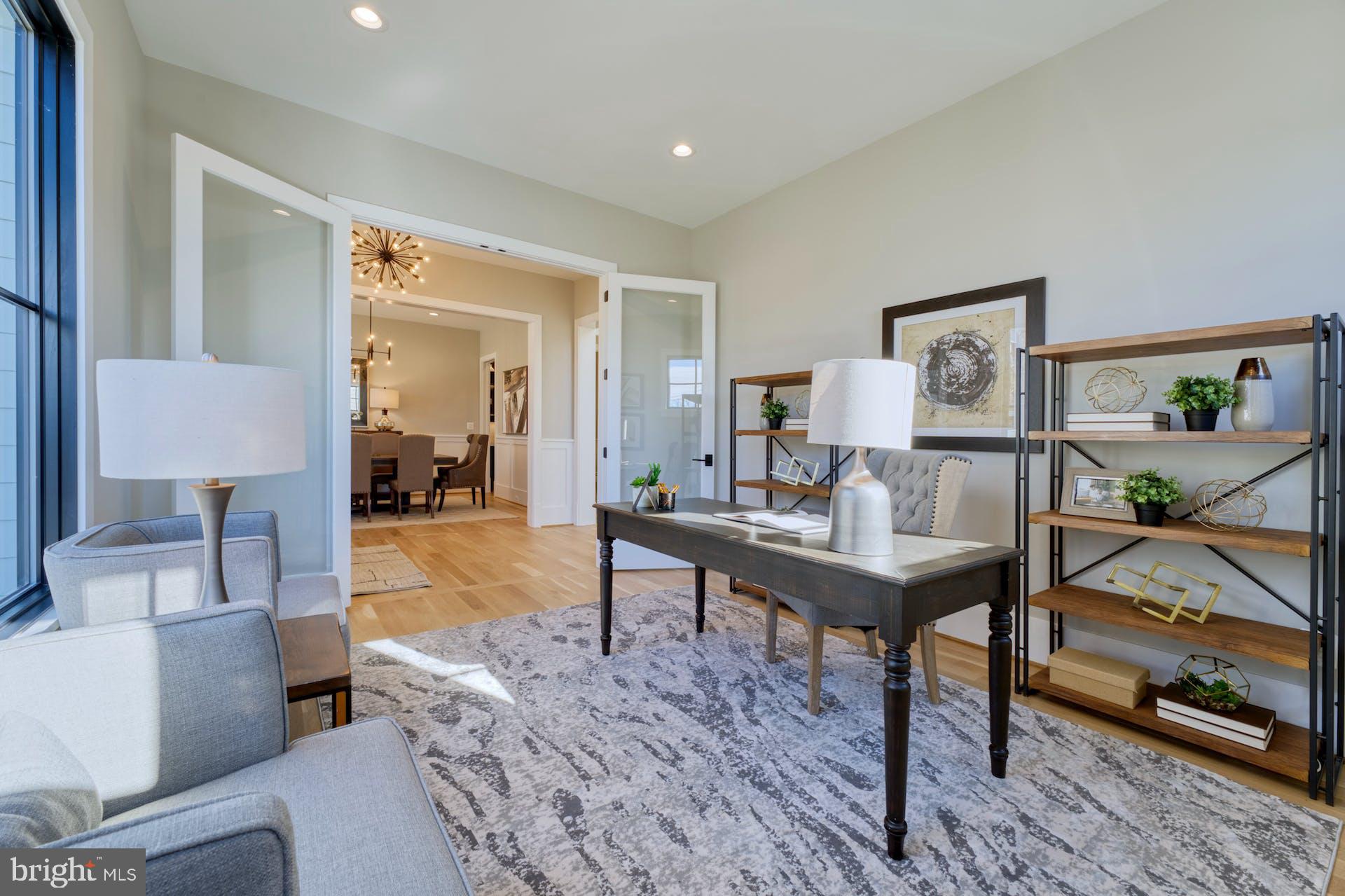 1623 Dempsey Street McLean, VA 22101 - Photo 23 of 54 French doors on the office for privacy.