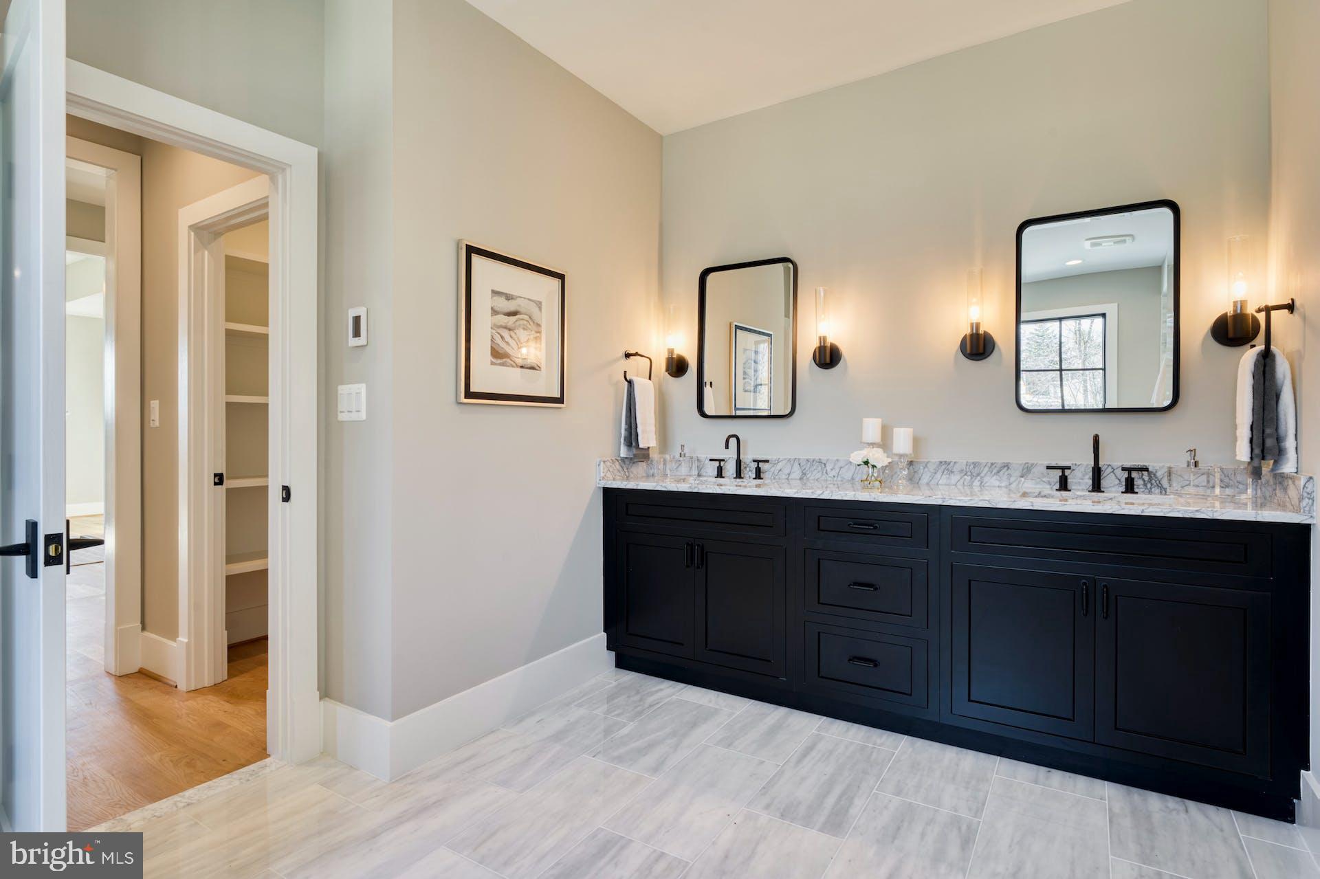 1623 Dempsey Street McLean, VA 22101 - Photo 31 of 54 Primary bathroom suite with double vanity