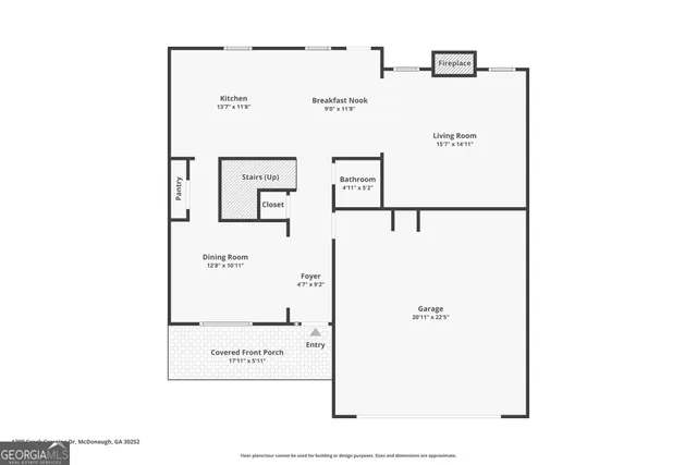 $2,760 | 1209 Creek Crossing Drive, McDonough, GA 30252