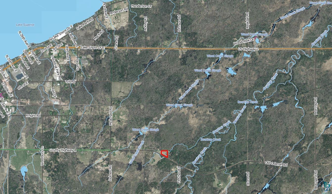 65-xx Old Odanah Road Ashland, WI 54806 - Photo 3 of 14 Aerial View Lake Superior