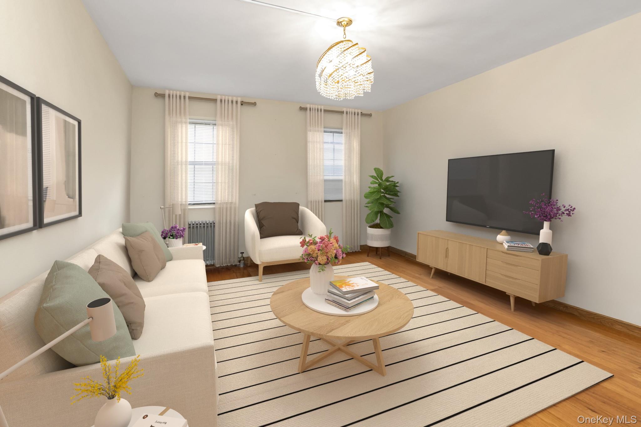 144-20 78th Road, Unit 1K Queens, NY 11367 - Photo 7 of 12 Virtual furnishings added