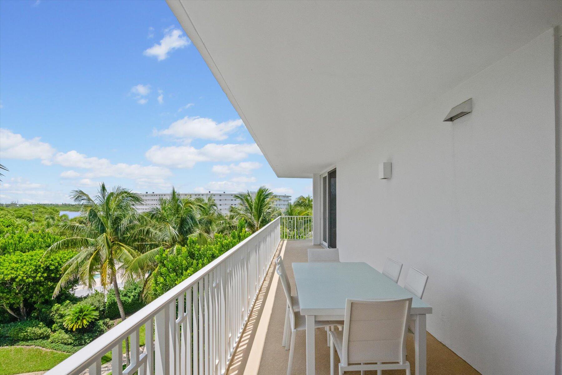 2500 South Ocean Boulevard, Unit 3A3 Palm Beach, FL 33480 - Photo 23 of 39 Balcony