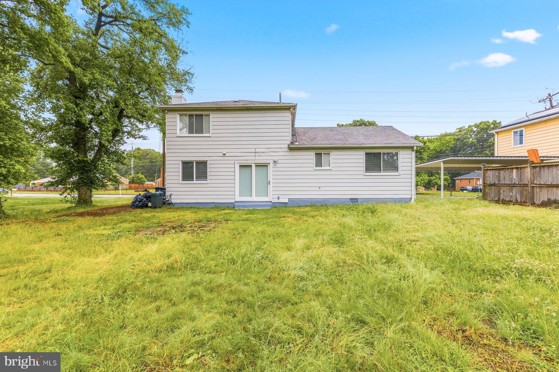 4810 A Wheeler Road Temple Hills, MD 20748 - Photo 26 of 28 Spacious backyard retreat awaits you!