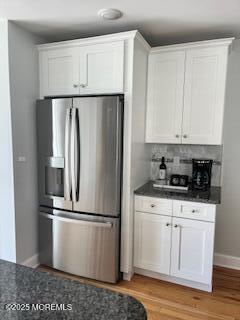 2105 Grand Central Avenue, Unit 1 Lavallette, NJ 08735 - Photo 14 of 33 a metallic refrigerator freezer sitting inside of a kitchen