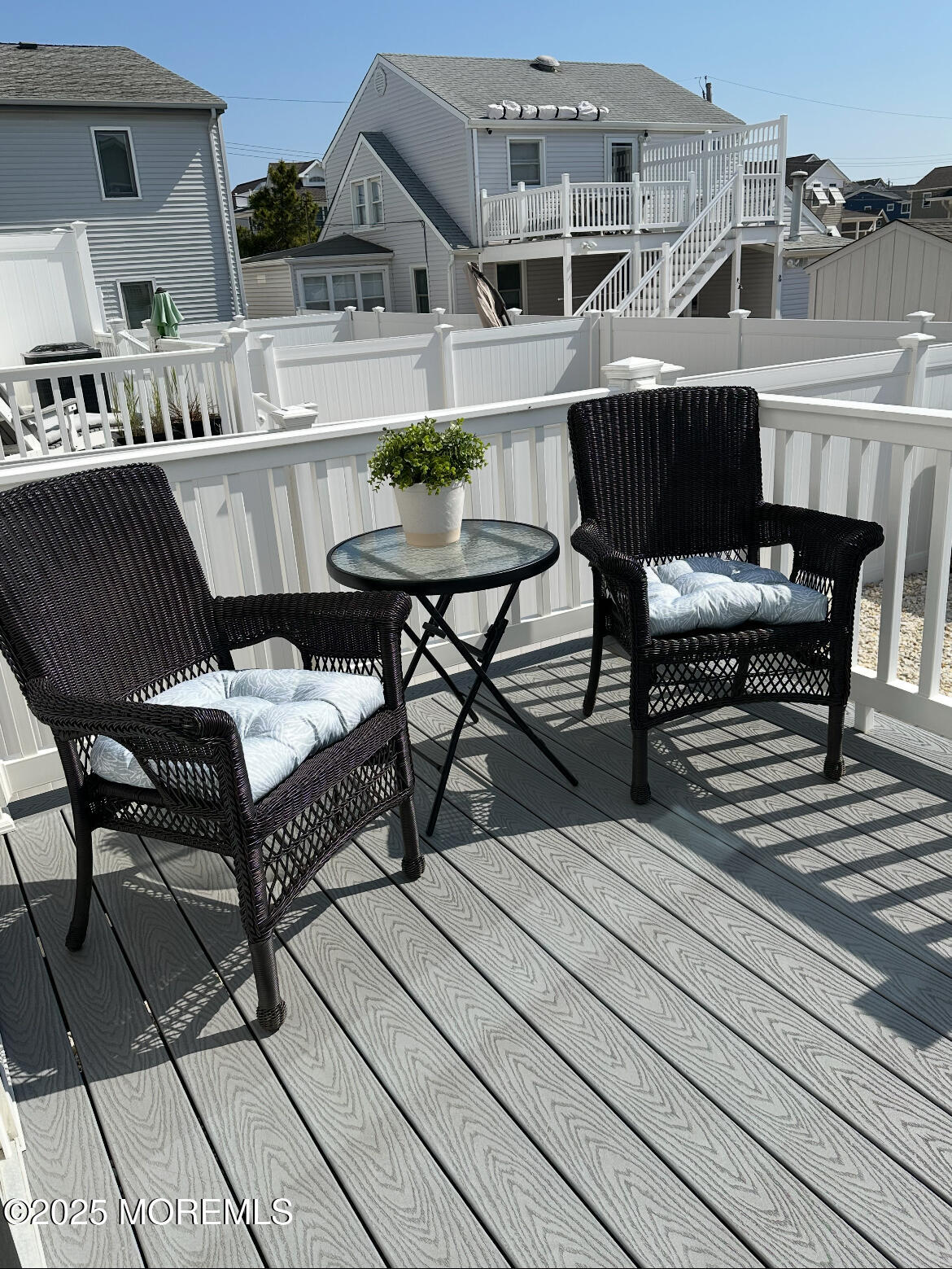 2105 Grand Central Avenue, Unit 1 Lavallette, NJ 08735 - Photo 30 of 33 a terrace of a house with outdoor seating