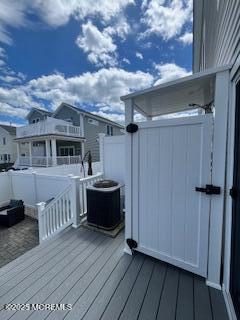 2105 Grand Central Avenue, Unit 1 Lavallette, NJ 08735 - Photo 31 of 33 a view of house with deck outdoor seating and barbeque oven