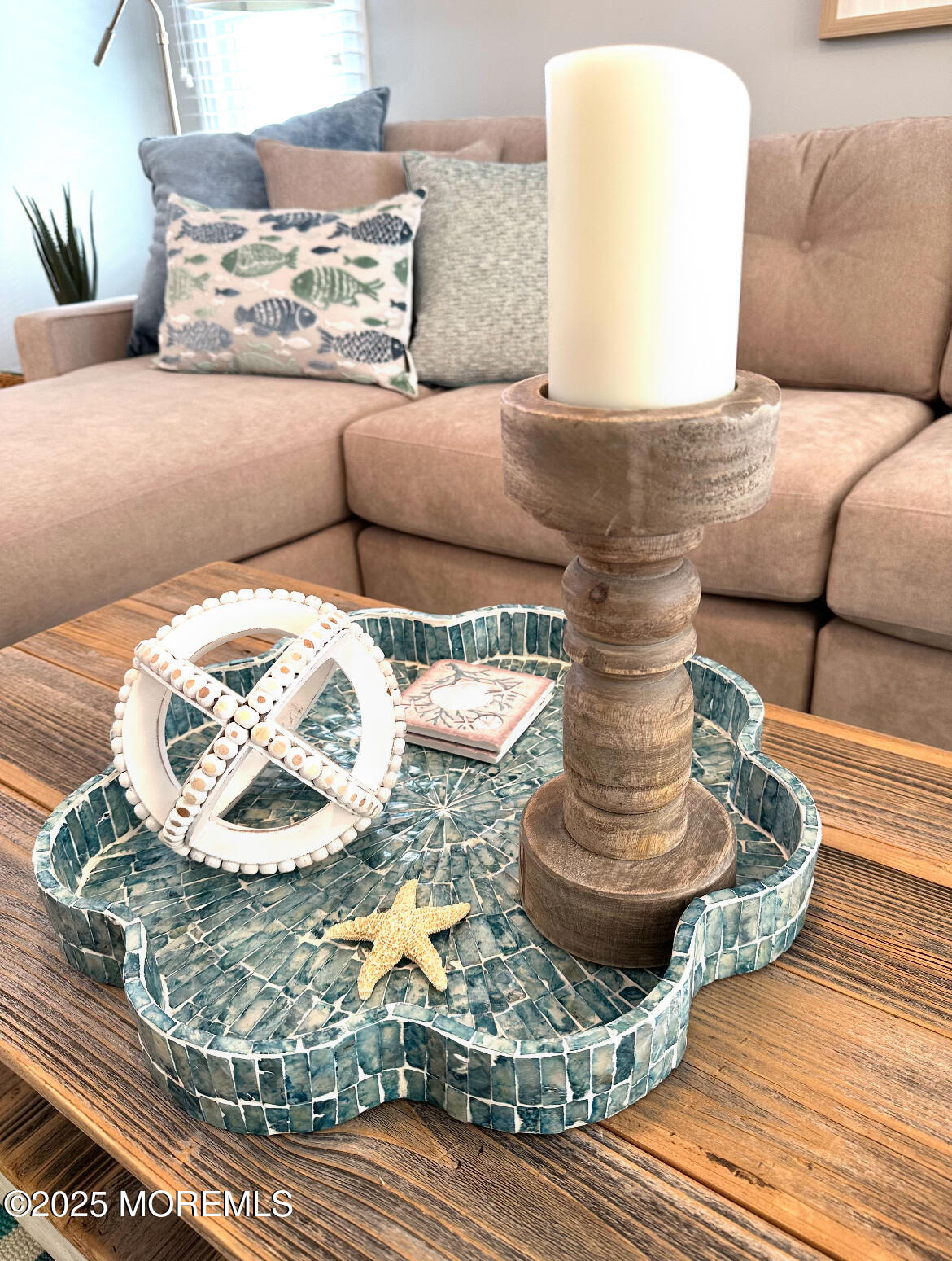 2105 Grand Central Avenue, Unit 1 Lavallette, NJ 08735 - Photo 4 of 33 a living room with furniture and a couch