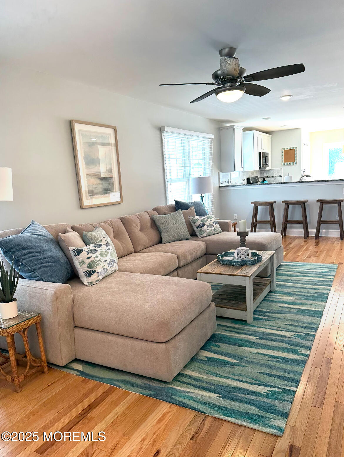 2105 Grand Central Avenue, Unit 1 Lavallette, NJ 08735 - Photo 7 of 33 a living room with furniture and a rug