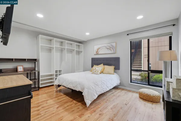 a bathroom with a toilet and shower