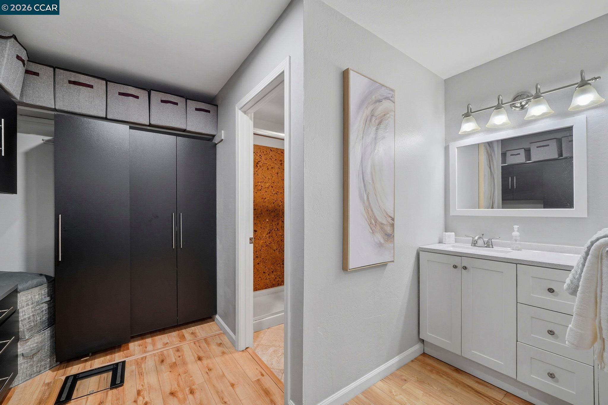 9025 Alcosta Boulevard, Unit 259 San Ramon, CA 94583 - Photo 28 of 40 a view of bathroom with dual sinks