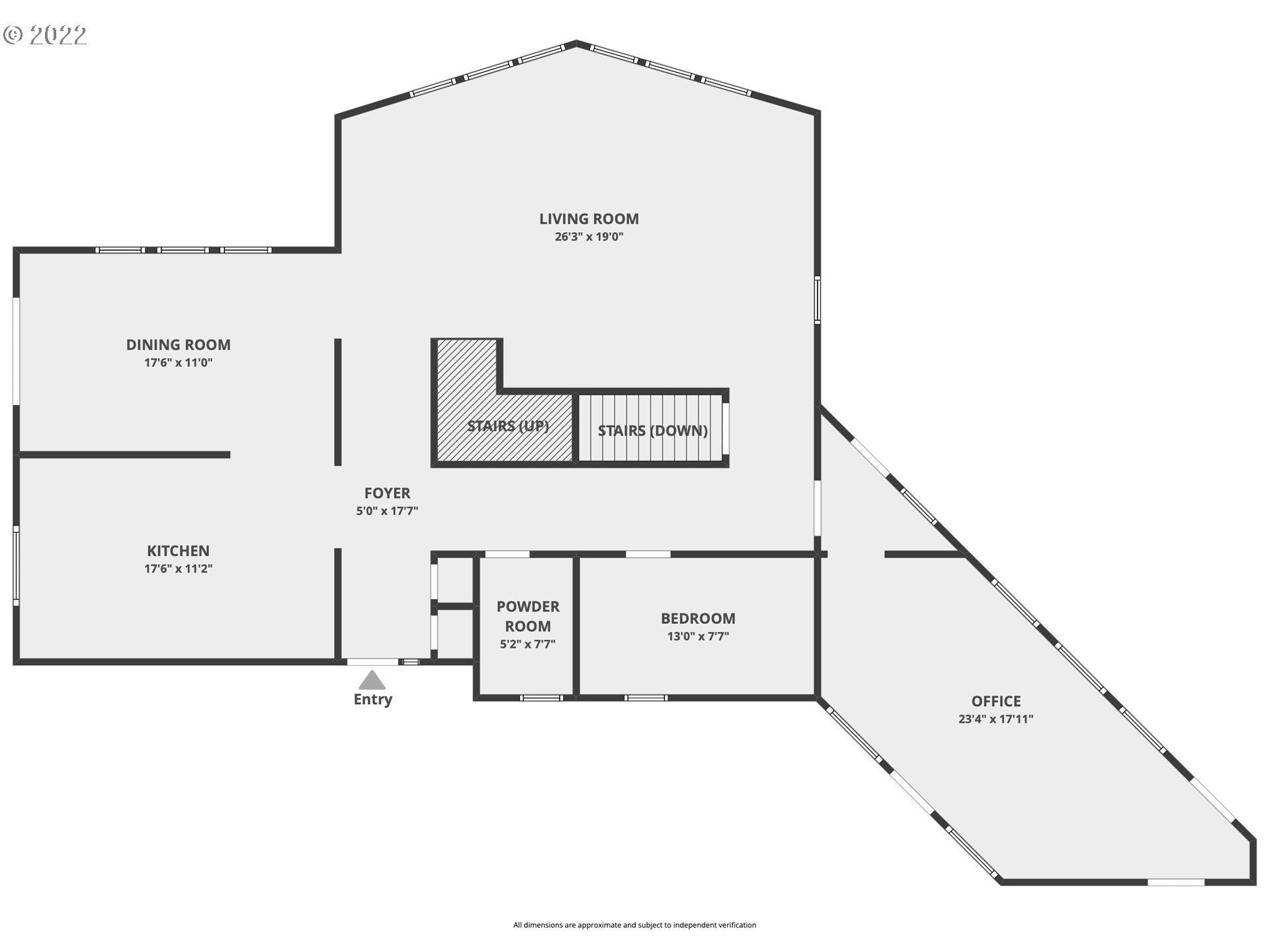 1710 State Road Mosier, OR 97040 - Photo 31 of 32 Floor Plan
