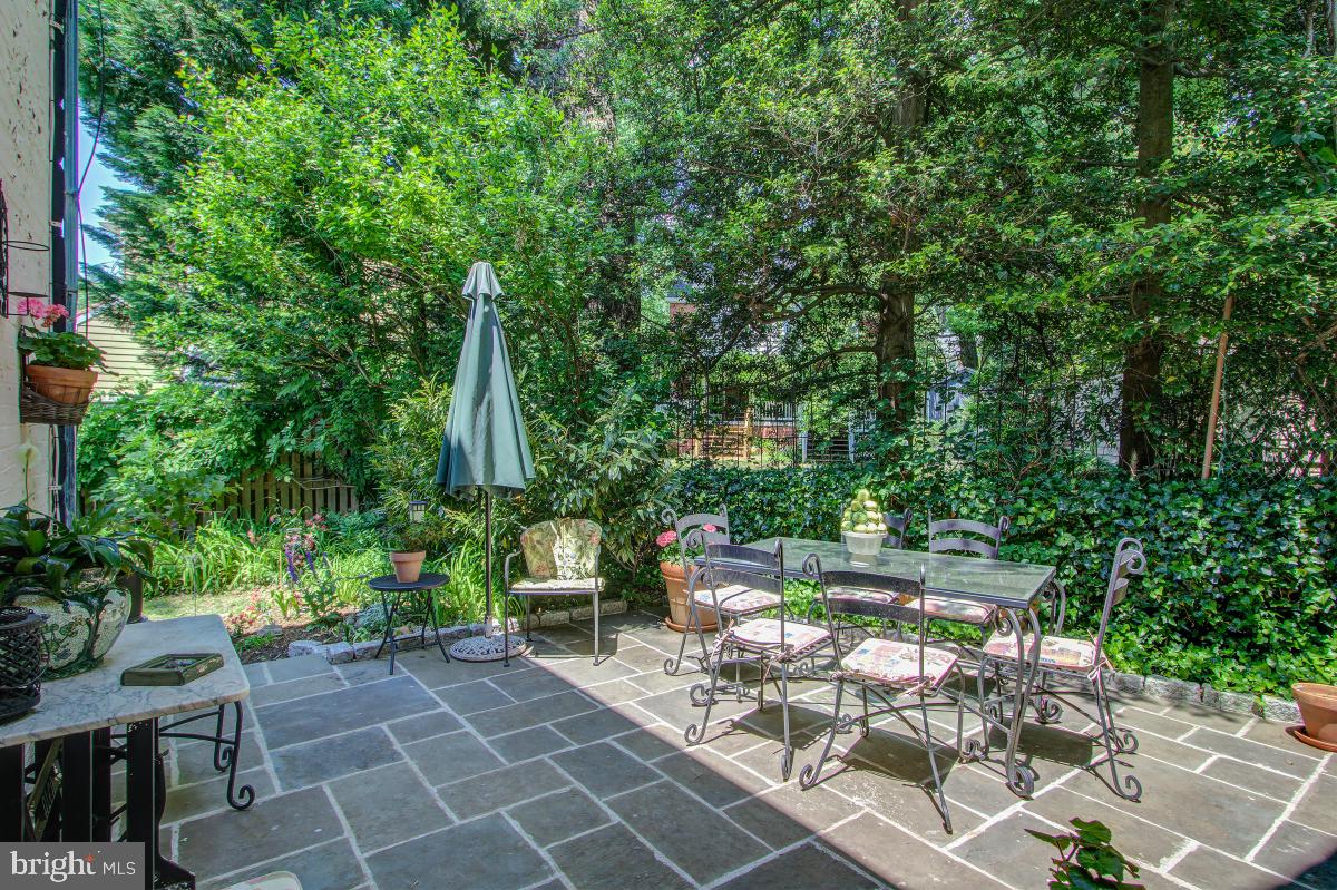 6101 Broad Branch Road Northwest Washington, DC 20015 - Photo 34 of 40 Dining patio off kitchen