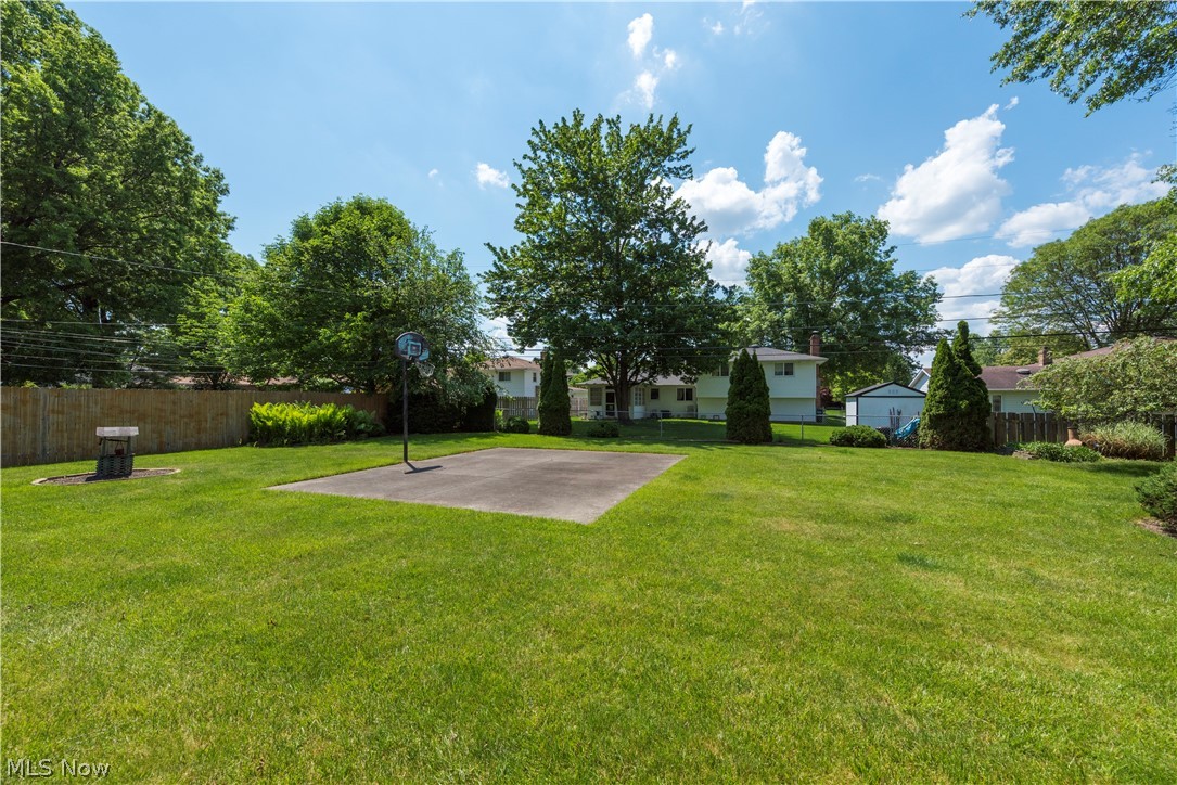13617 Sheldon Road Cleveland, OH 44130 - Photo 32 of 36 View of yard with basketball court